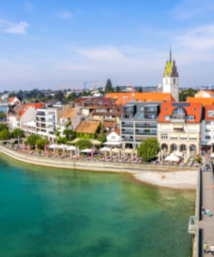 Flights from the city of Friedrichshafen, Germany to Europe