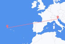 Flights from Venice, Italy to Corvo Island, Portugal