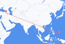 Flyreiser fra Koror, Palau til Ağrı merkez, Tyrkia