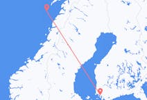 Fly fra Røst til Åbo