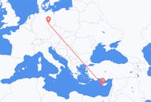 Flights from Paphos in Cyprus to Leipzig in Germany