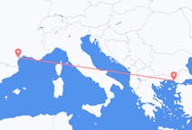 Fly fra Béziers til Alexandroupoli