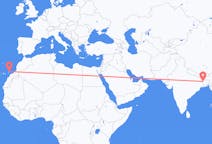 Fly fra Rajshahi til Lanzarote