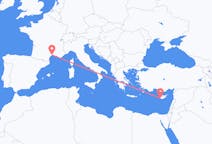 Loty z Pafos, Cypr do Montpellier, Francja