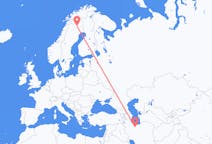 Flights from Tehran, Iran to Gällivare, Sweden