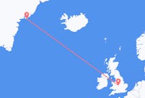 Flüge von Birmingham, England nach Kulusuk, Grönland