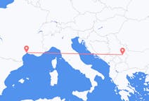 Loty z Montpellier, Francja do miasta Nisz, Serbia