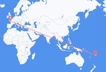 出发地 斐济出发地 楠迪目的地 法国南特的航班