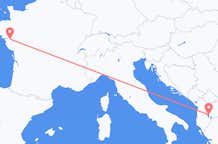 Flights from Nantes to Ohrid