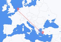 Flights from Kos in Greece to Rotterdam in the Netherlands