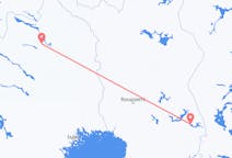 Vols depuis la ville de Kuusamo vers la ville de Kiruna