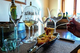 Privat toskansk måltid med vin- och EVO-oljeprovning