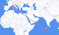 Flights from Kooddoo, Maldives to Alghero, Italy