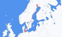 Fly fra Lubeck til Luleå