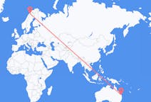 Flights from Bundaberg Region, Australia to Narvik, Norway