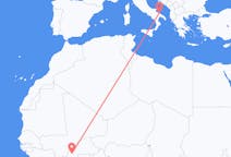 Flights from Bobo-Dioulasso, Burkina Faso to Bari, Italy