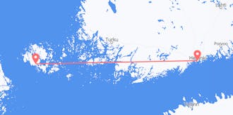 เที่ยวบิน จาก หมู่เกาะโอลันด์ ไปยัง ฟินแลนด์