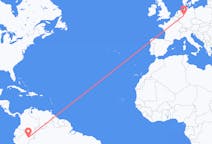 Flyrejser fra Iquitos, Peru til Paderborn, Tyskland