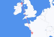 Flights from Bordeaux, France to Belfast, Northern Ireland