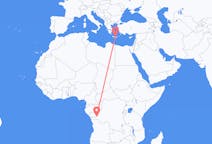 Flights from Kinshasa, the Democratic Republic of the Congo to Heraklion, Greece