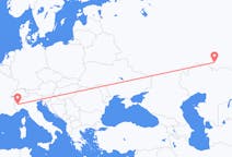 Loty z miasta Orenburg do miasta Turyn