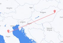 Flyg från Debrecen, Ungern till Bologna, Italien