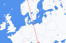 Flights from Trondheim to Sarajevo