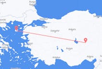 Vols depuis la ville de Lemnos vers la ville de Nevşehir