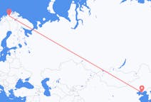 Flyreiser fra Dalian, Kina til Alta, Norge
