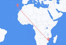 Flyrejser fra Vilankulo, Mozambique til Funchal, Portugal