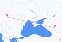 Flyg från Mineralnye Vody, Ryssland till Debrecen, Ungern