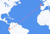 Flyreiser fra Jaen, Peru til La Coruña, Spania