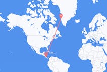 Flights from San José, Costa Rica to Sisimiut, Greenland