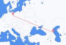 Flyreiser fra Makhatsjkala, Russland til Berlin, Tyskland