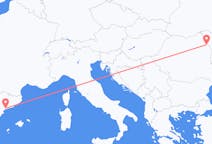 Flyreiser fra Iași, til Reus