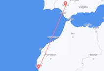 Flyrejser fra Agadir, Marokko til Sevilla, Spanien