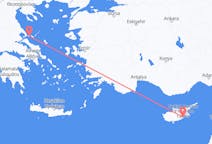 Flyreiser fra Larnaka, Kypros til Skiathos, Hellas