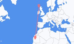 Flyg från Atar, Mauretanien till Benbecula, Skottland