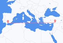 Flyreiser fra Malaga, Spania til Gaziantep, Tyrkia