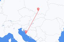 Flights from Zadar to Krakow