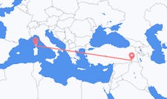 Flyreiser fra Figari, Frankrike til Sirnak, Tyrkia