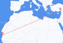 Flights from Nouakchott, Mauritania to Adana, Turkey