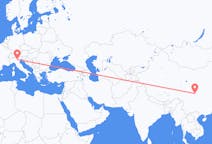 中国出发地 绵阳市飞往中国目的地 维罗纳的航班