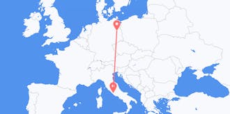 Flyrejser fra Italien til Tyskland