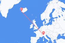 Flights from from Milan to Reykjavík