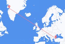 Flyreiser fra Istanbul, til Ilulissat