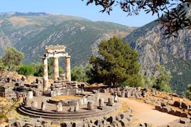 Billett- og lydtur for Delphi's Oracle. Lytt til Ancient Echoes