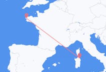 Flyreiser fra Olbia, til Brest