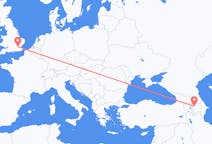 Flights from Ganja, Azerbaijan to London, the United Kingdom