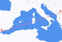 Flyg från Gibraltar, Gibraltar till Pristina, Kosovo